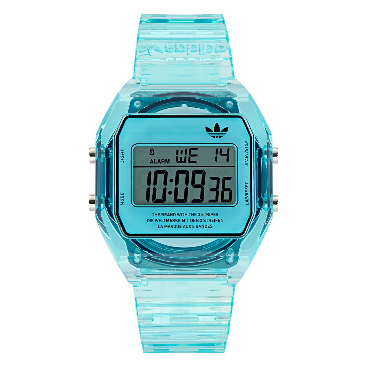 Adidas Originals Digitale Zwei Kristall Unisex Blaue Uhr AOST24065 Image