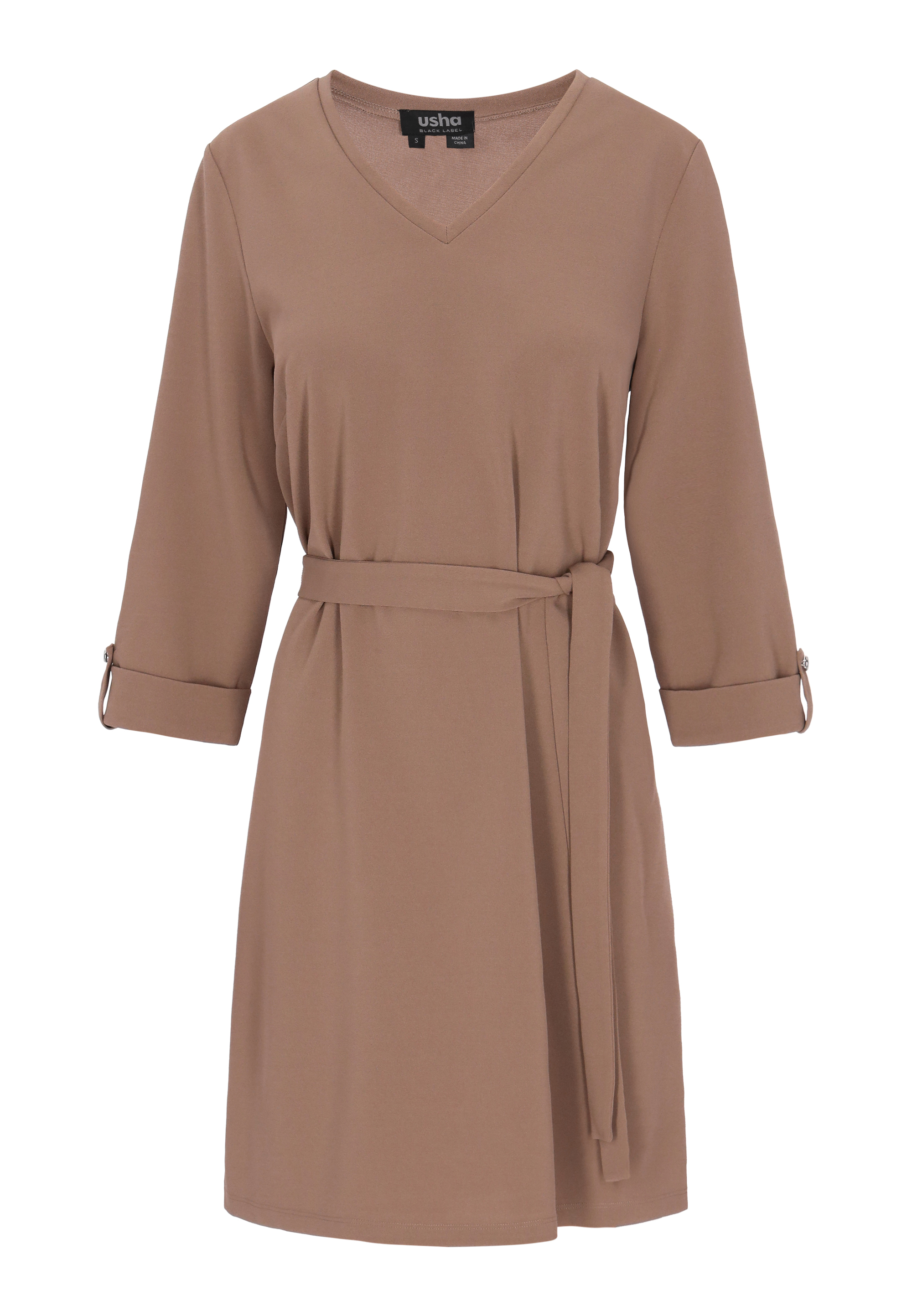 usha Kleid Frauen Beige