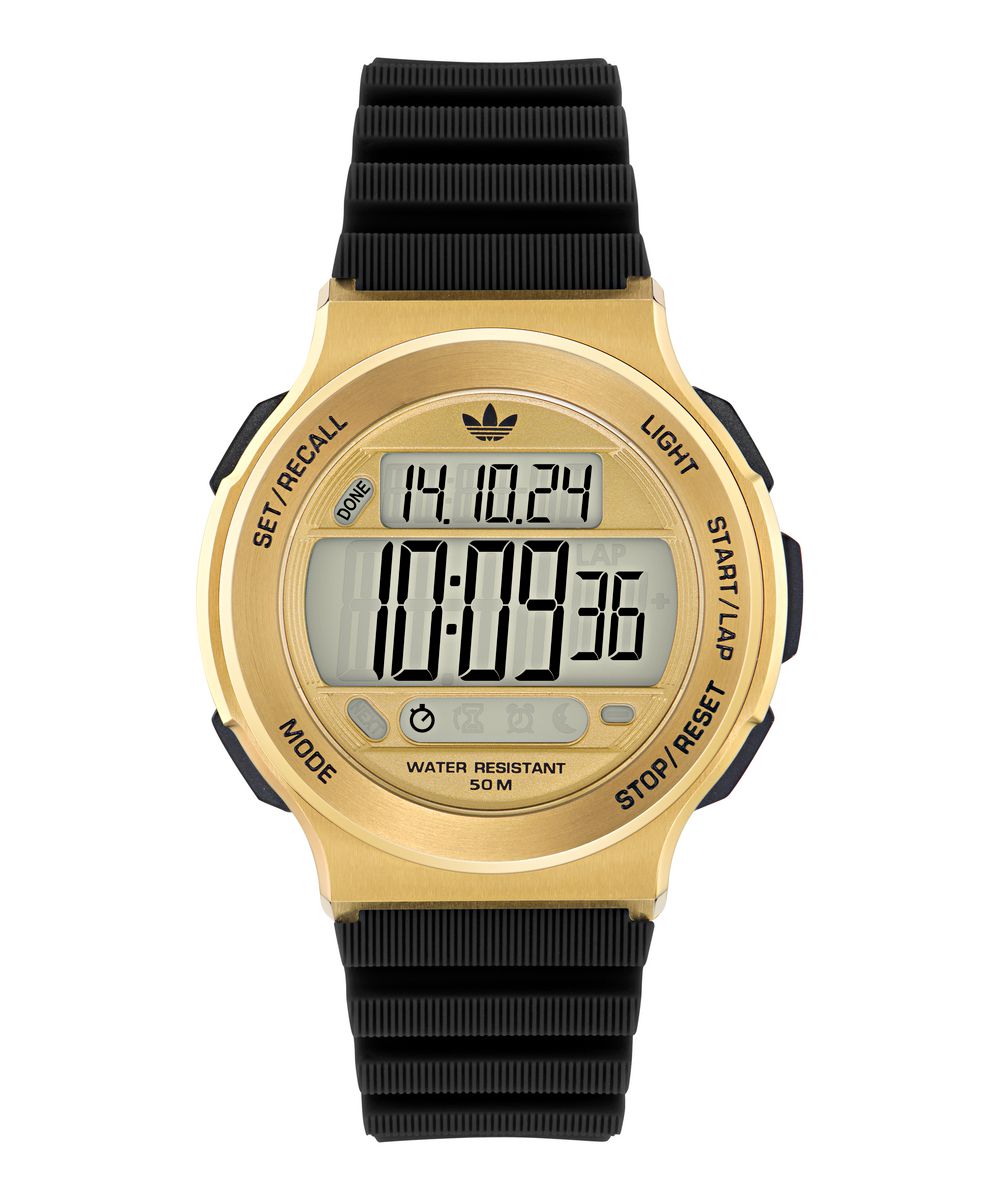 Adidas Originals Expression Three Digitale Unisex Uhr in Schwarz AOFH25506 Image