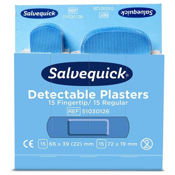 Salvequick Pflaster »Detectable« 30 Stück Image