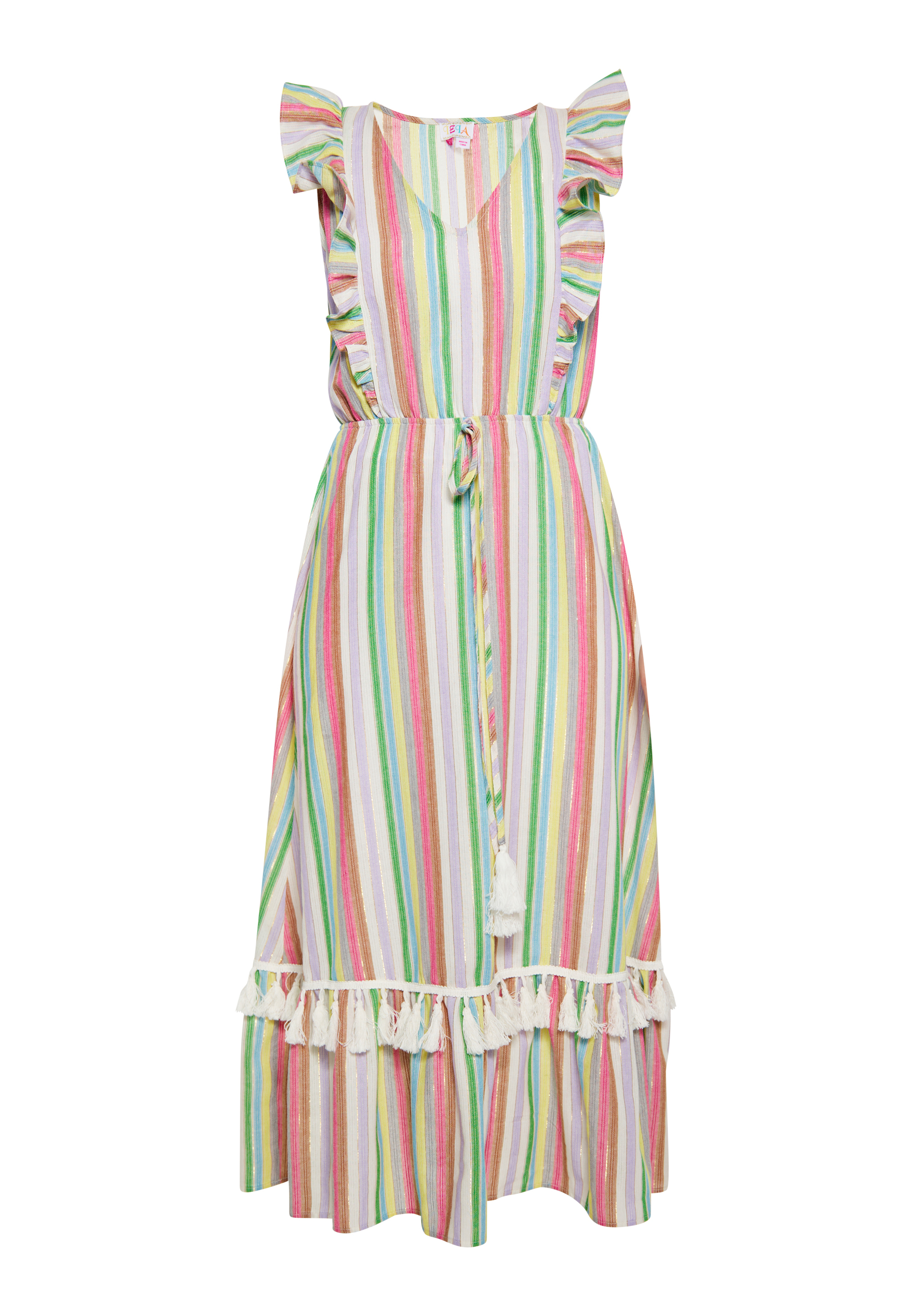 IZIA Kleid Damen Rosa Mehrfarbig Image