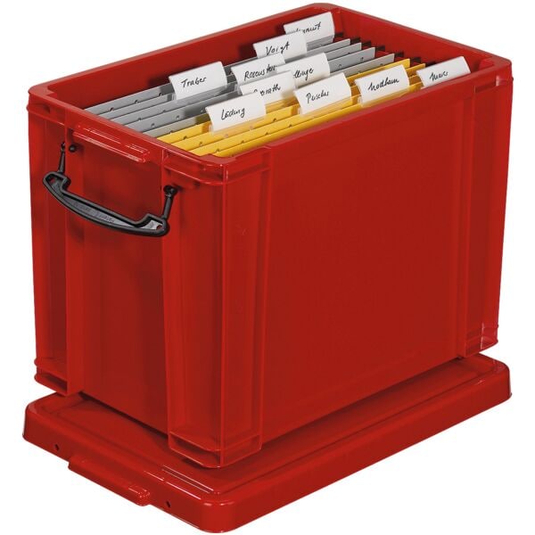 Really Useful Box Aufbewahrungsbox 39,5/25,5/29,0 cm 19 L rot, 39.5x29x25.5 cm Image