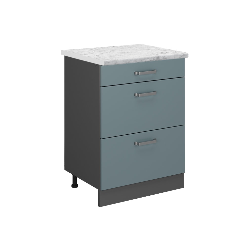 Meuble cuisine PT Marbre Bleu-gris 60x81.6cm