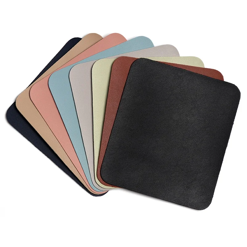 Universal Anti-slip Maus Pad PU Gaming Mäuse Matte Schreibtisch Kissen Mode Komfortabel Für Laptops PC Office Home Desktop zubehör Image