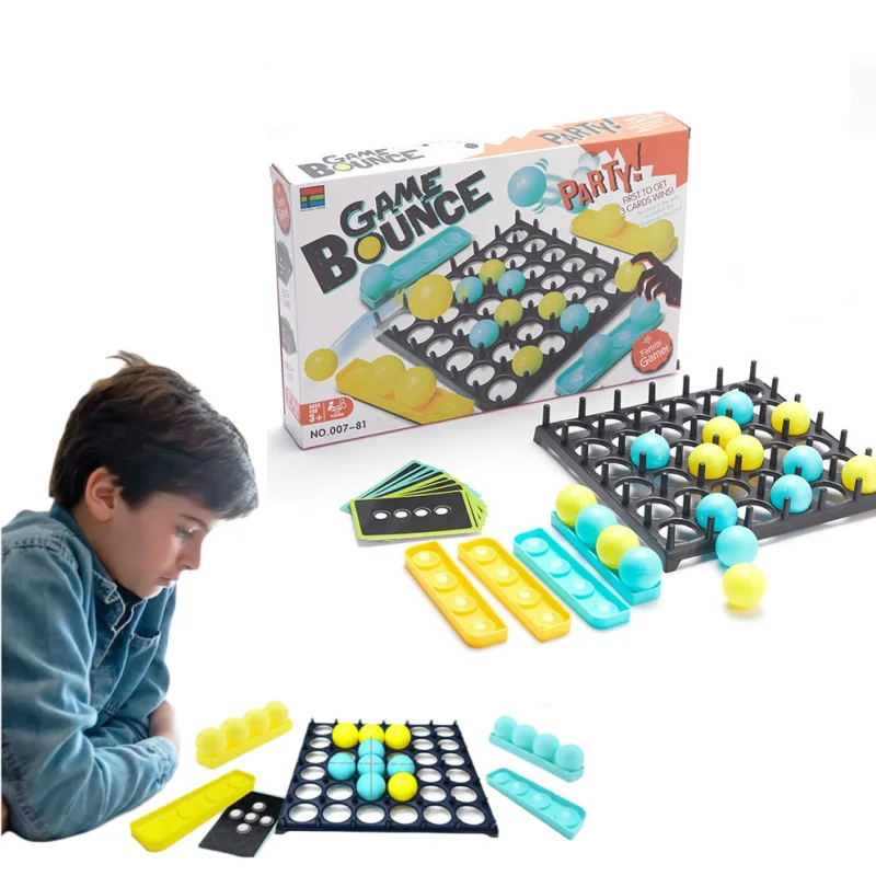 Desktop Wurfball Hüpfball Elastizität Wettbewerbsspiel Puzzle Stressabbau Spielzeug Eltern Kind Schlacht Kindergeschenk Image