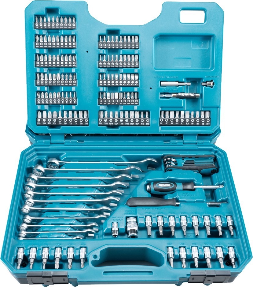 Makita Werkzeug-Set 221-teilig E-10883 Image