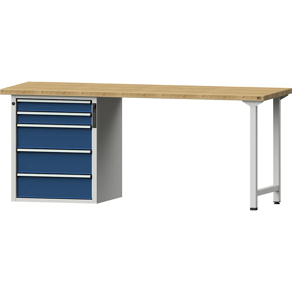 Établi, sur piétement série V ANKE