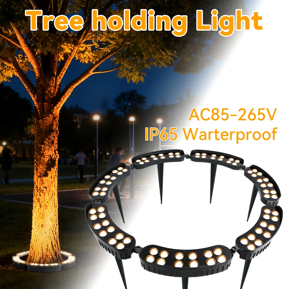 Outdoor Baum Umarmt licht AC85V-265V IP65 Wasserdichte Scheinwerfer Dekorative DIY Montieren Baum Halten Beleuchtung Lampe Für Garten