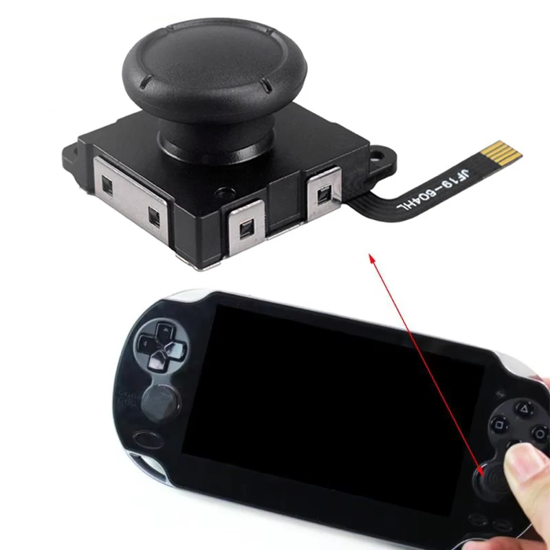 2PCS Hall Effect Joystick für Schalter JoyCon Controller 3D Analog Stick Sensor Potentiometer Modul Für Schalter Lite Schalter OLED Image