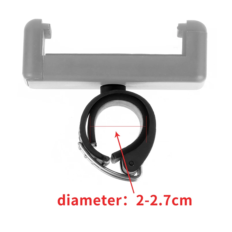 Selbst Selfie Lock Clip Stick Handheld Einbeinstativ Einstellbare Schnalle Telefon Halter Adapter für Gopro insta 360 OSMO 360 Action Kamera Image