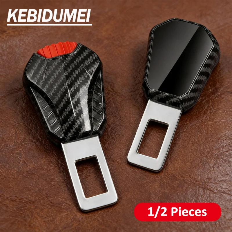 KEBIDU Auto Sicherheitsgurt Clip Extender Auto Sicherheitsgurt Verlängerung Dicker Einsatz Sockel Extender Sicherheitsschnalle Sicherheitsgurt Schnalle Stecker Image