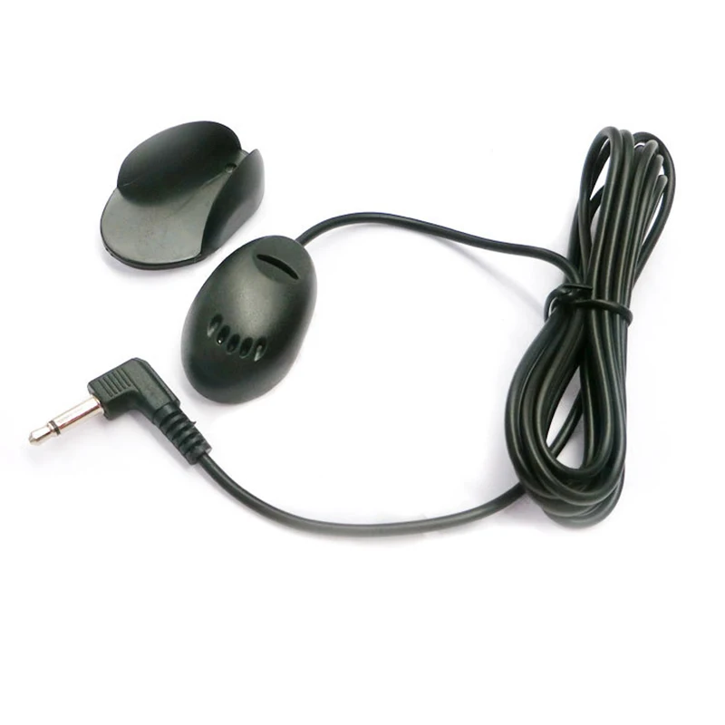 Microfono per auto Mini Microfono cablato da 3.5mm per Audio Stereo per auto Microfono a mani libere per tipo di pasta Mini Microfono Muslimate