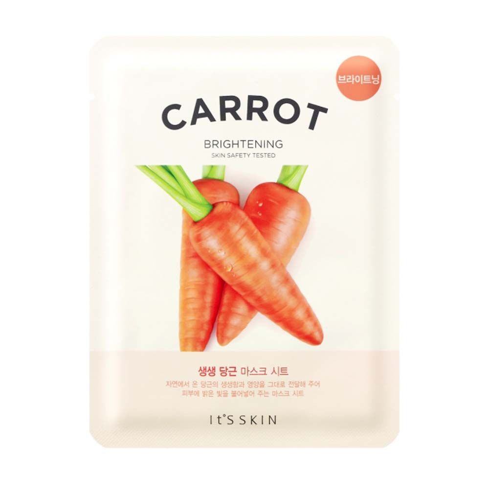 IT'S SKIN The Fresh Carrot Mask – Maschera nutriente in tessuto con es