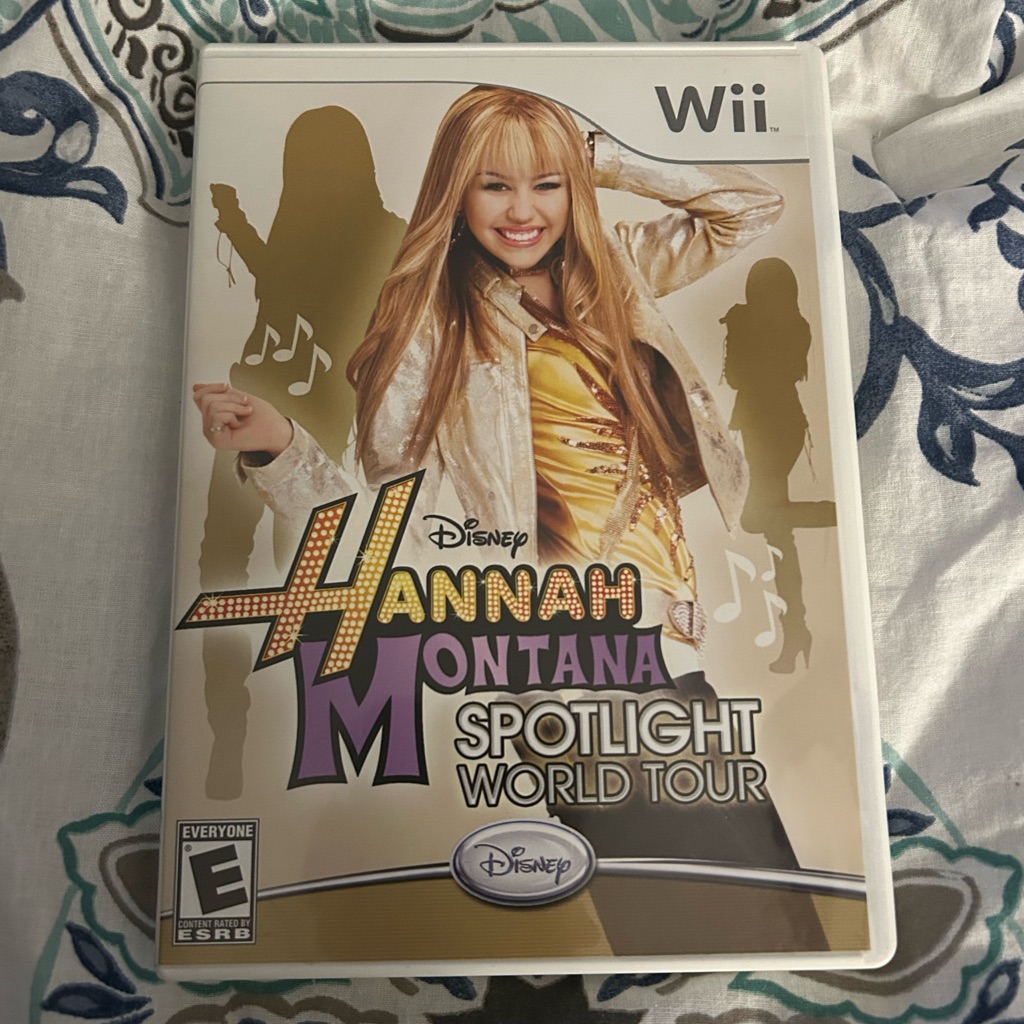 Disney Video Games & Consoles | Disney Hannah Montana Spotlight World Tour Wii Game - Gold & Purple | Color: Gold/Purple | Size: Os