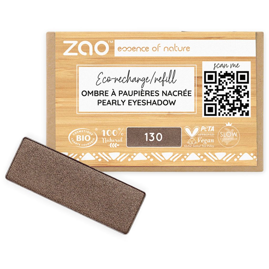 ZAO Make-up Ricarica Ombretto rettangolare Perlato 2 g