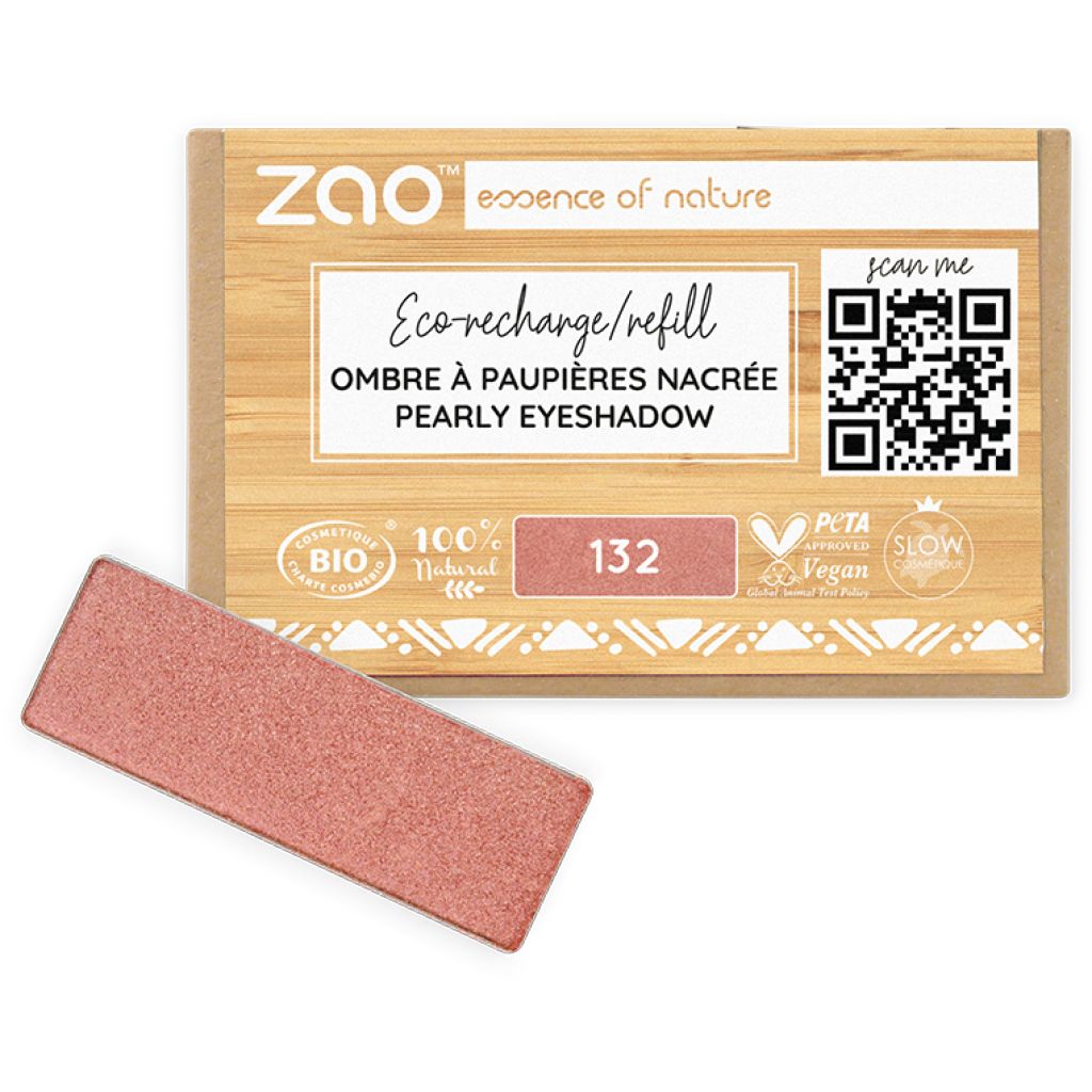 ZAO Make-up Ricarica Ombretto rettangolare Perlato 2 g