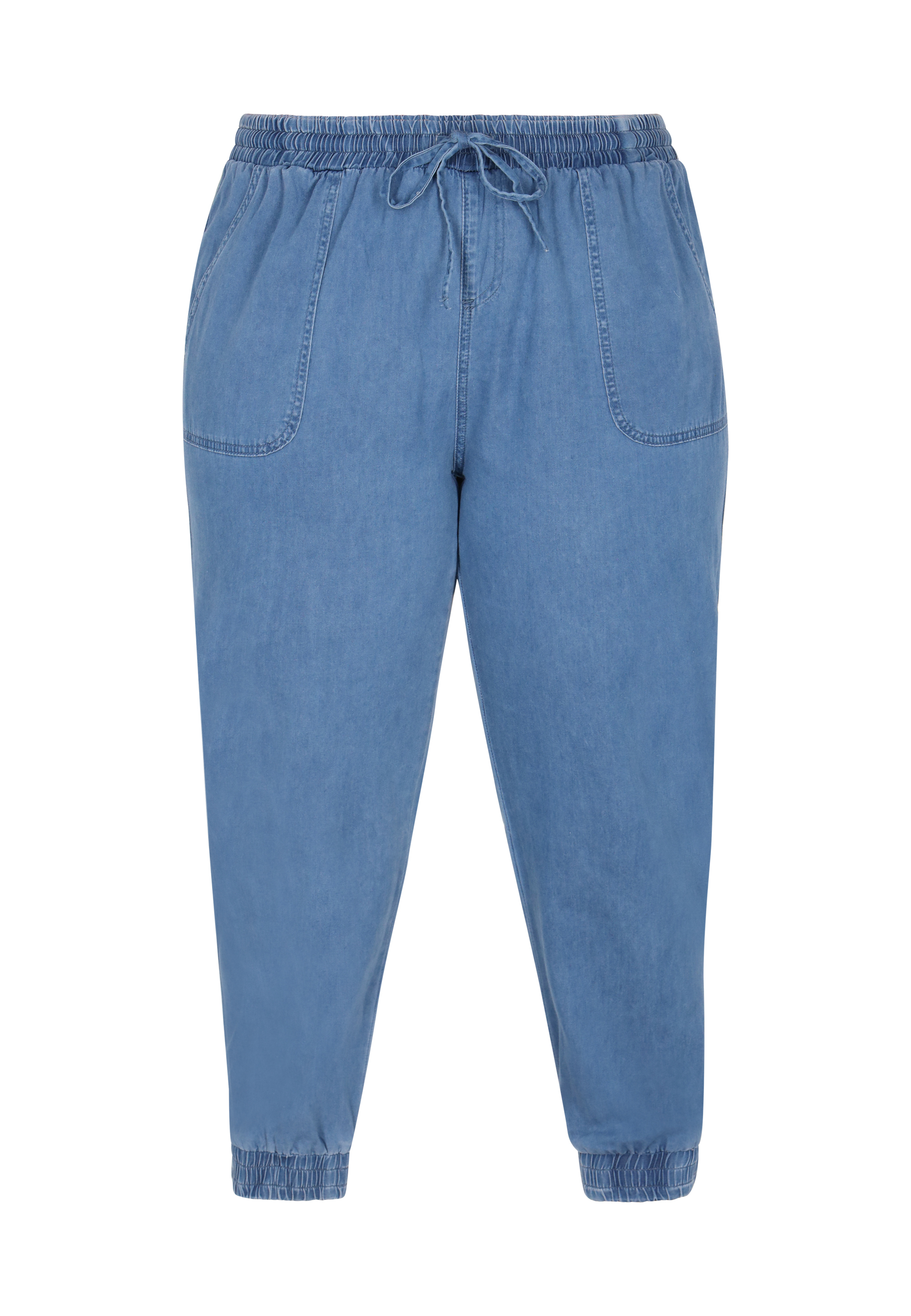 usha Hosen in großen Größen Frauen Blau