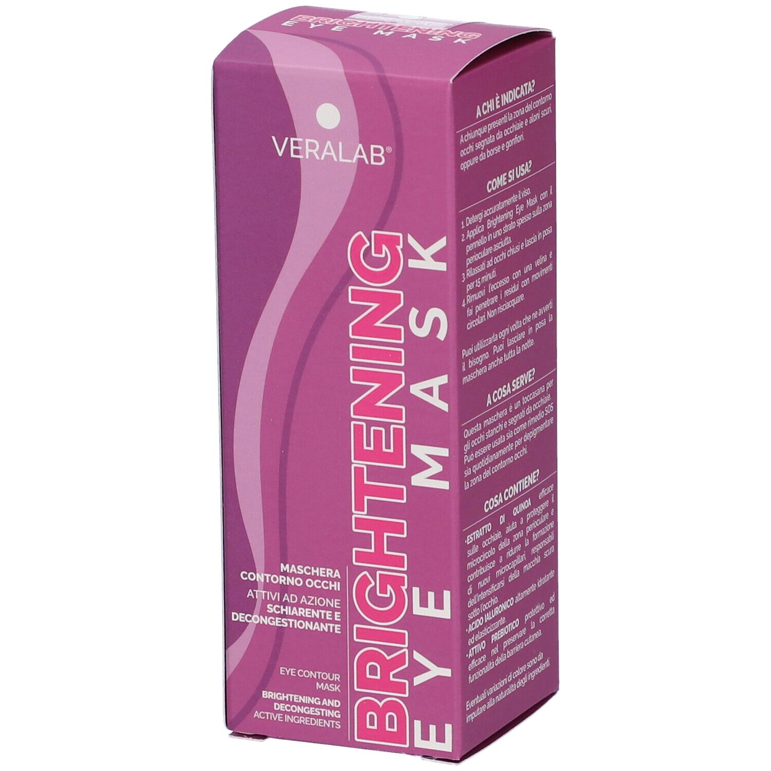 Veralab Brightenning Eye Mask 50 ml Maschera viso