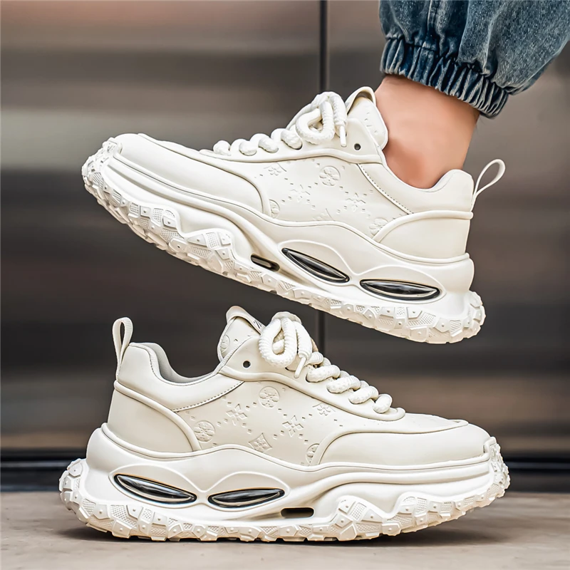 Herren Walking Running bequeme Tennis schuhe Adult Fashion Sneakers lüften Einfachheit vielseitige Fahrmann Image