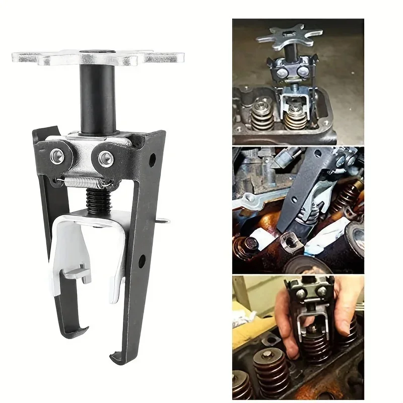 Motorventilwerkzeug, Überkopfventil-Federkompressor zum Entfernen, Einbau von Federn, Halterungen, universelle Autoreparatur Image