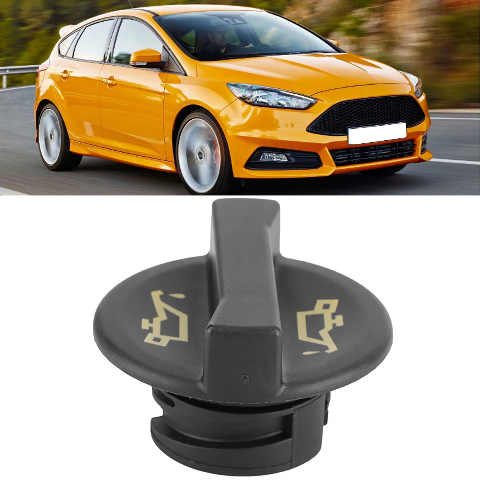 Öl einfüll deckel ys4g6766aa passend für Ford Focus Mondeo Transit Eco sport Kunststoff-Öl einfüll deckel Image