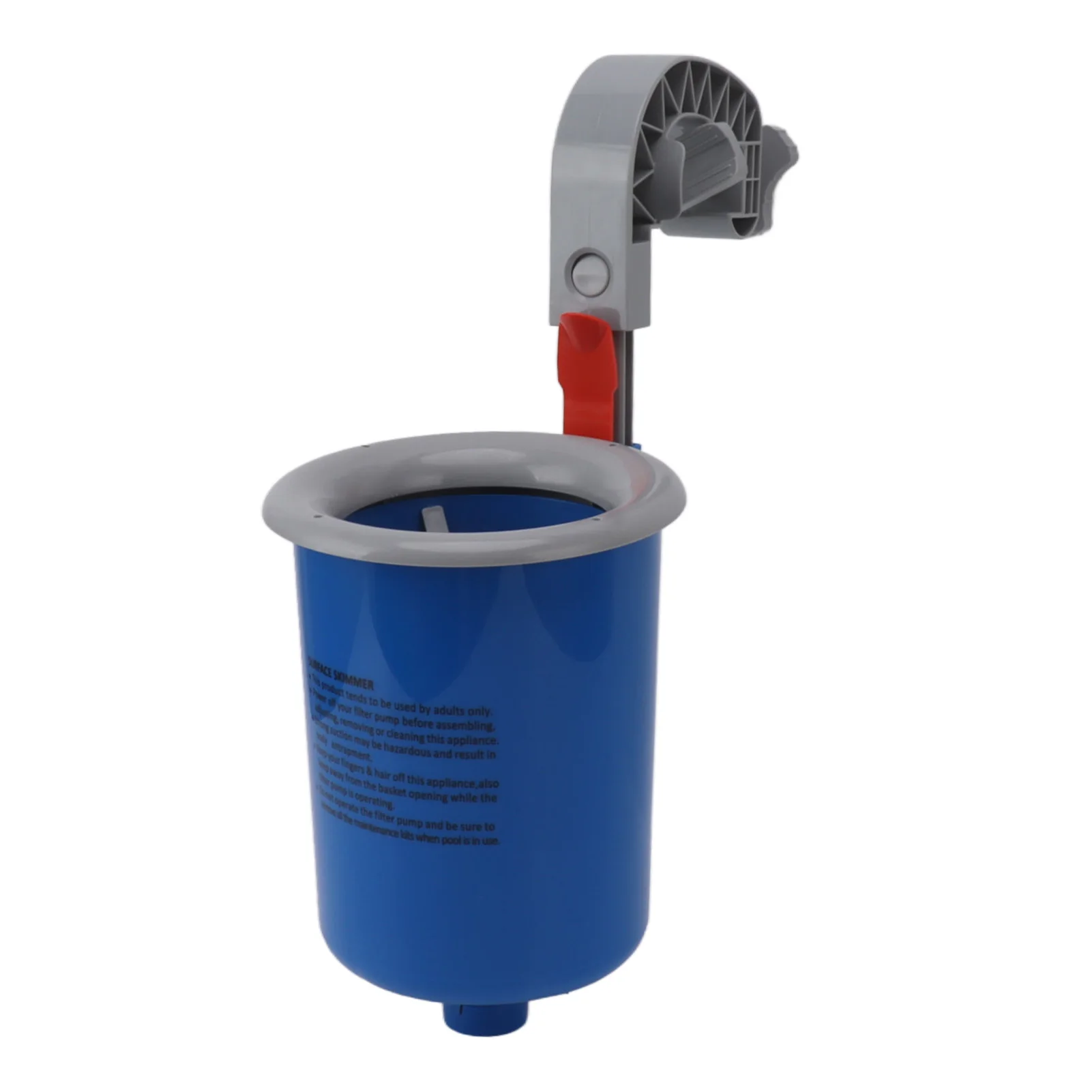 Oberirdischer Pool oberflächen ab schäumer blauer Wand montage Pool oberfläche automatischer Abschäumer für die Pool reinigung Image