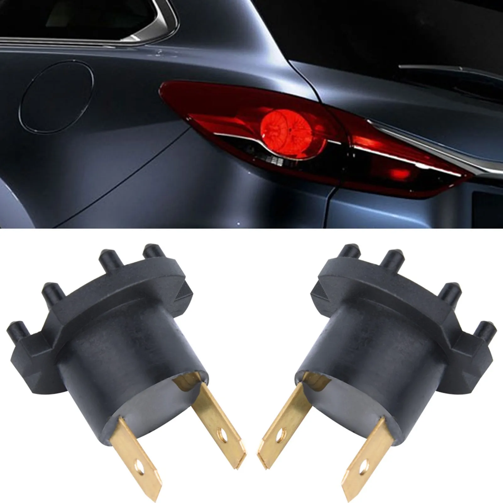 Paar Scheinwerfer fassung Lampen fassung für Mazda 3 5 kawasaki aprilia b28v510a3 Scheinwerfer halter Image
