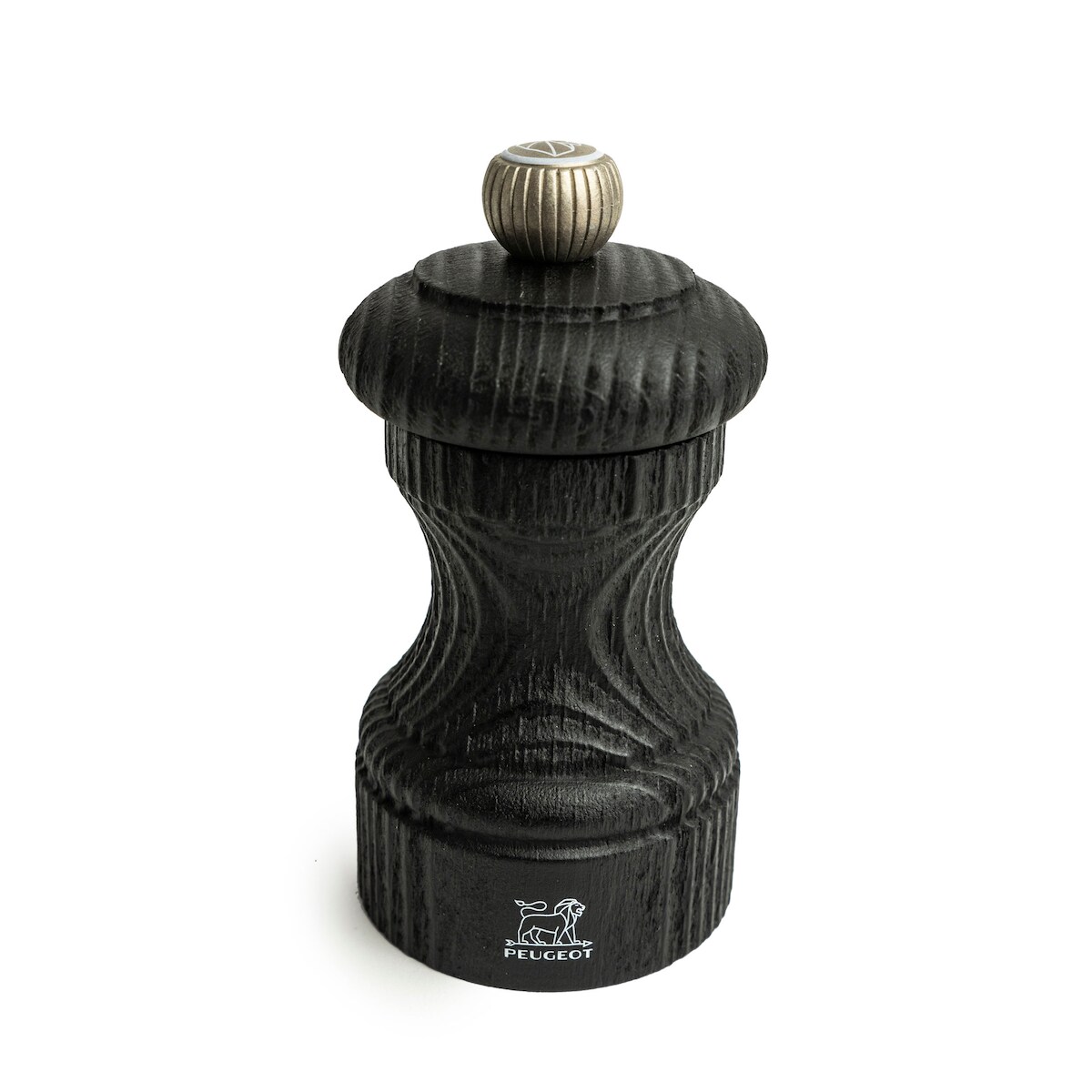 PEUGEOT Salzmühle BISTRO NATURE BLACK 10cm Buchenholz Schwarz Stahlmahlwerk Image