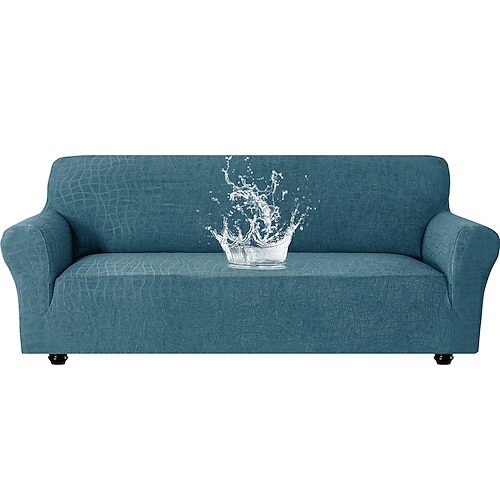 Wasserdichter, dicker Jacquard-Sofabezug, Rundum-Sofaüberzug für Einzel-, Doppel- und Dreisitzer-Sofas Image