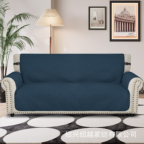 wasserdichter Sofabezug für 1-, 2- und 3-Sitzer, haustierfreundlich, dehnbarer Sofaschutz, rutschfester Möbelbezug für das Wohnzimmer Image