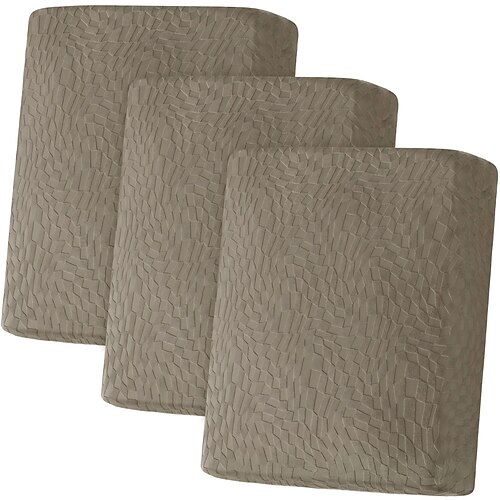 wasserdichter Stretch-Sofabezug, komplett umschließend, universeller, rutschfester Sofabezug, moderner, schlichter Ecksofa-Sitzkissenbezug Image