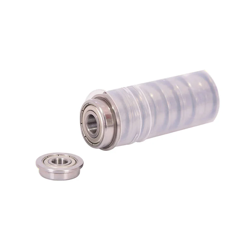 50 Stück MF52ZZ MF62ZZ MF63ZZ MF74ZZ MF83ZZ MF84ZZ bis MF148ZZ Miniatur-Flanschlager dünnwandige, metallgeschirmte Flanschlager Image