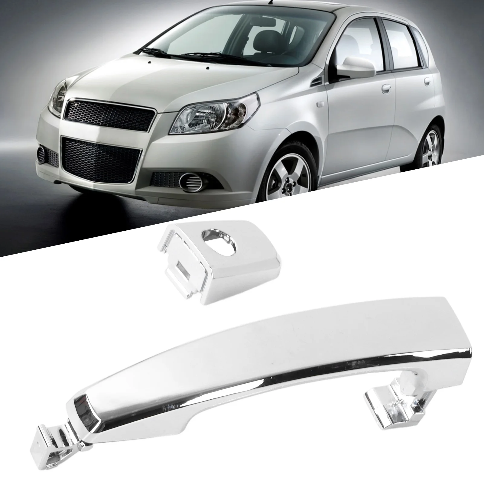 Auto außerhalb Türgriff 2007 vorne links rechts Ersatz für Chevrolet Aveo 2009- Image