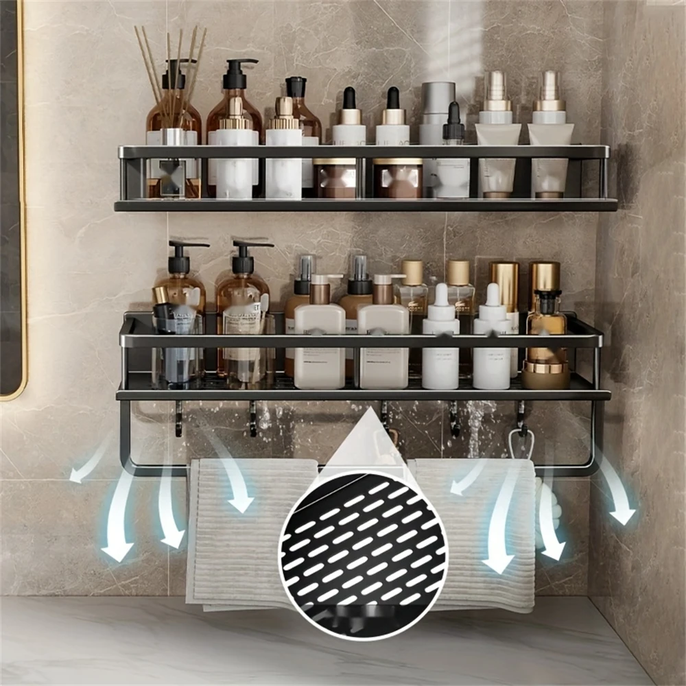 1-teiliges Badezimmer-Aufbewahrungsregal, spart Stauraum im Badezimmer und in der Küche, geeignet für Lagerregale im Badezimmer oder in der Küche