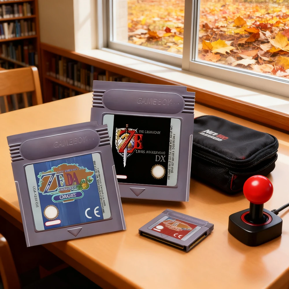 16 Bit Video Game Zelda GBC Card Console Card For Gameboy Awakening Oracle Of Seasons Classic Game English Version