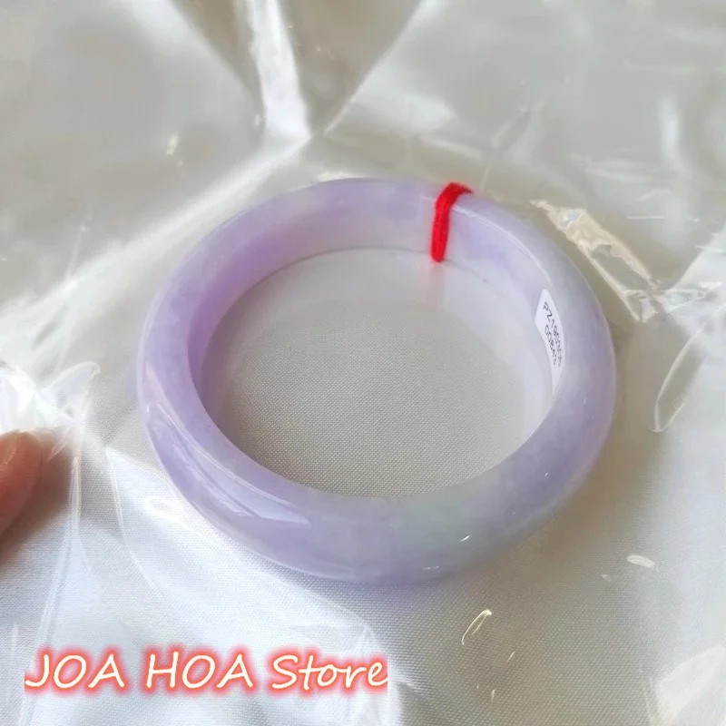 Natürlichen Birmanischen Jadeit Klasse A Eis Lila Weibliche Elegante Prinzessin Armband Für Mama Freundin