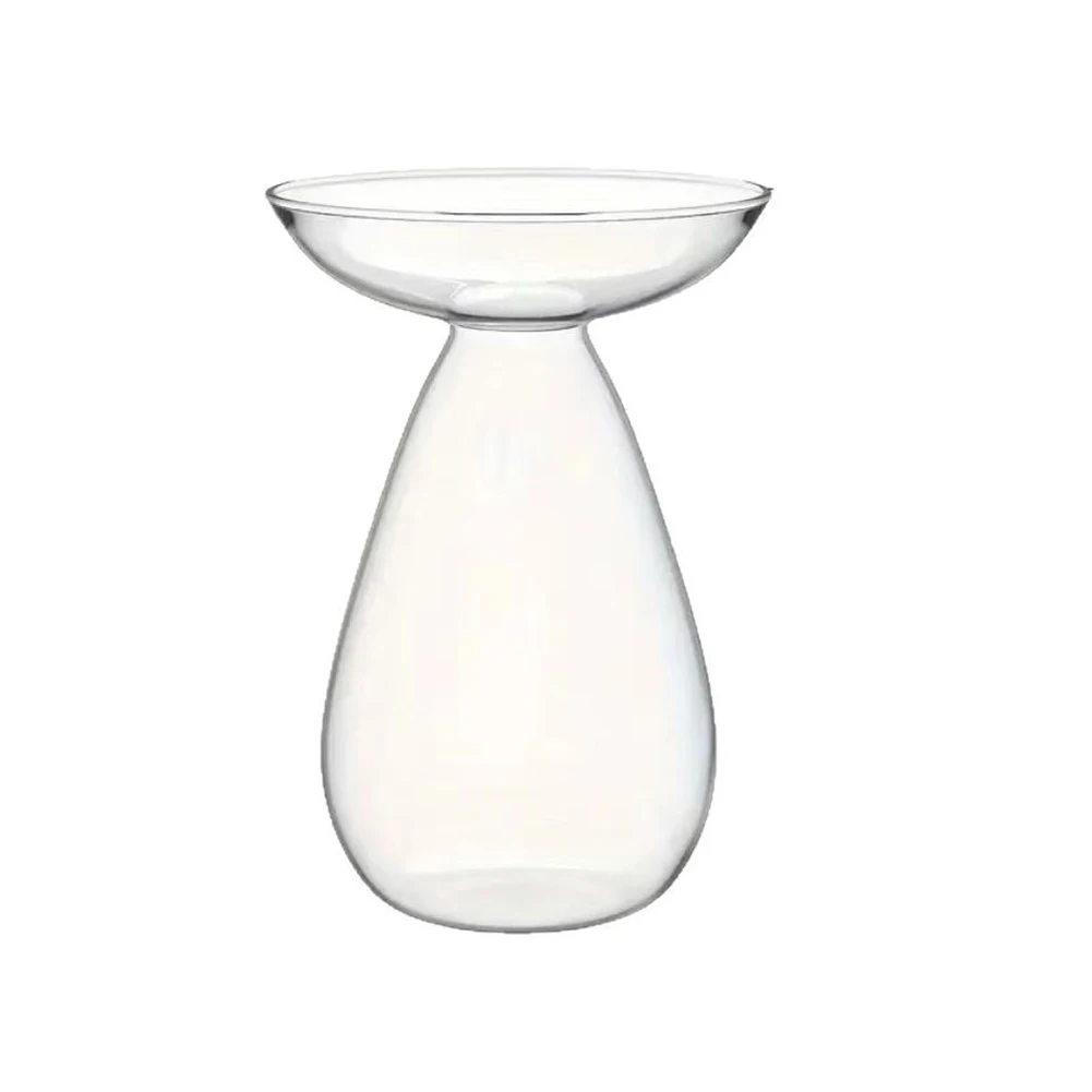 Avocado-Samen-Startervase, transparente Avocado-Hydrokulturvase, Glas-Avocado-Baum-Blumenvase für den Balkon Image