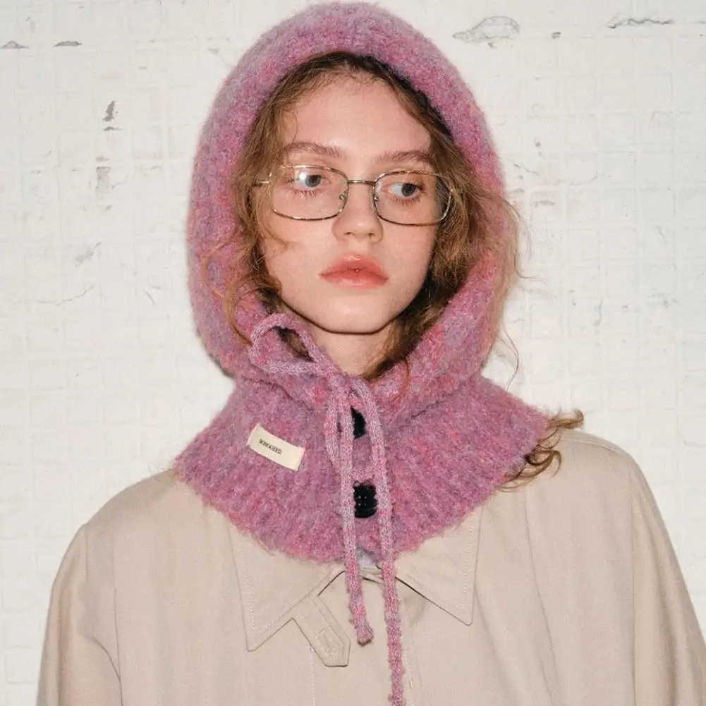 Sturmhaube, nahtlos, integriertes Design, Sturmhaube, stromlinienförmige Silhouette, Schal, Mütze, Kombination aus modernem, minimalistischem Look