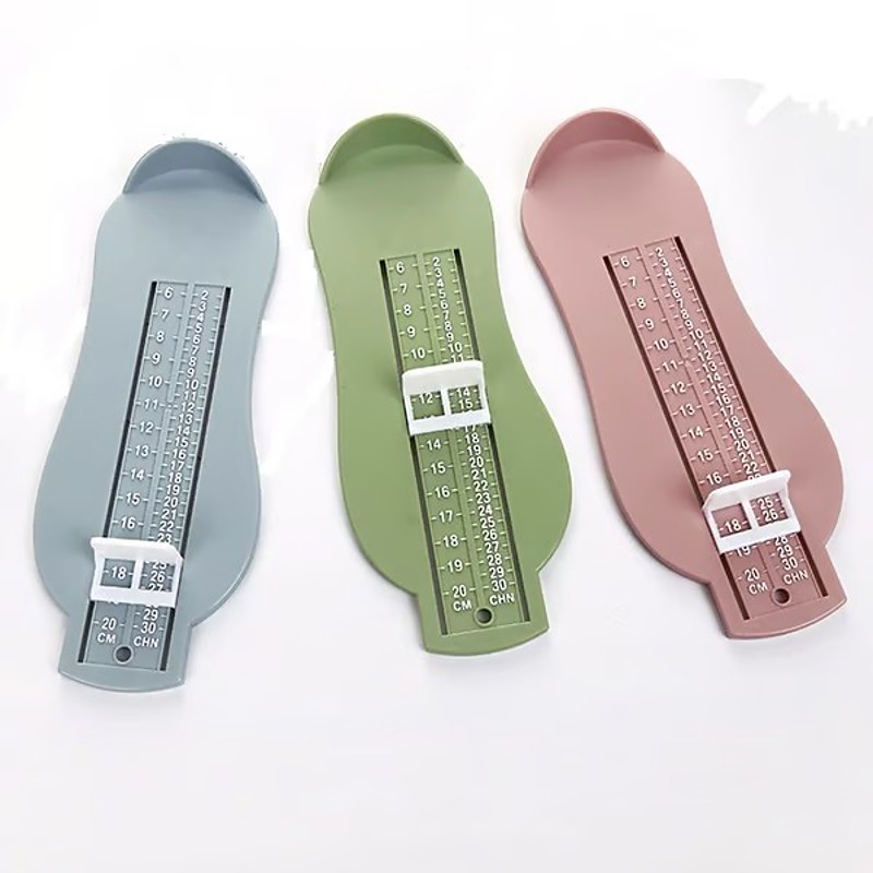 Kids Foot Length Measure Gauge, Accurate Shoe Size Ruler for Growing Children, Easy-to-Use Foot Measuring Tool for Shoes, Sandals, and Boots, Perfect for Parents and Kids