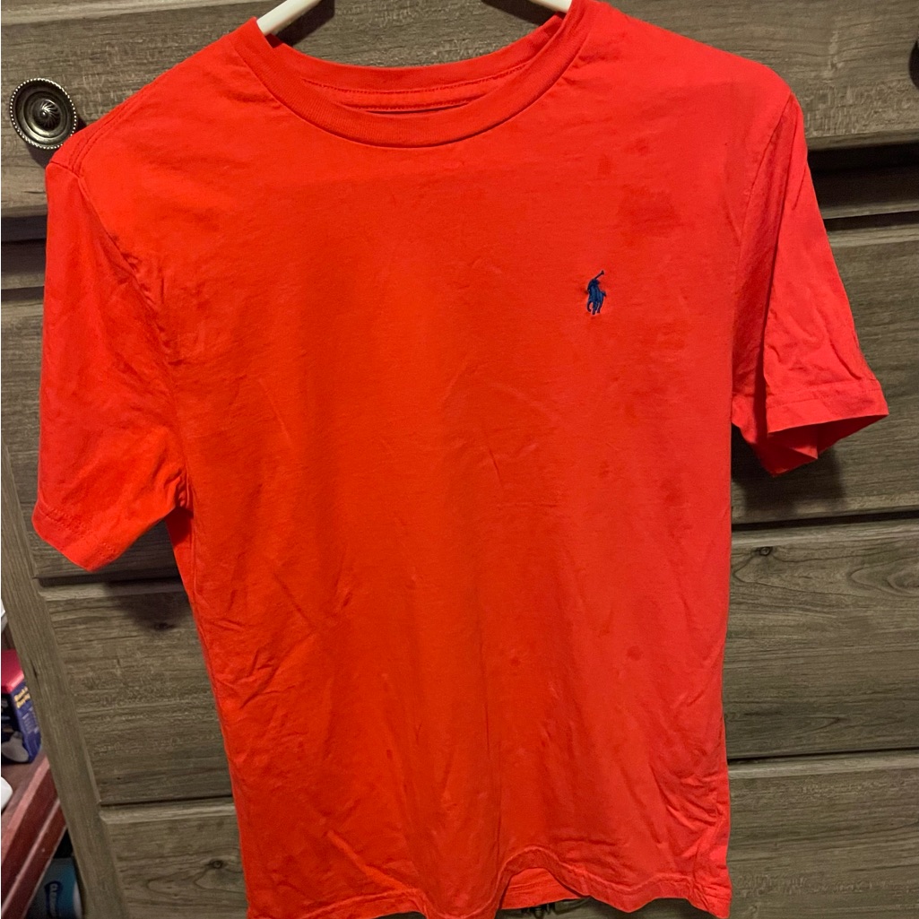 Ralph Lauren Shirts & Tops | 3for $12 Boys Clothing Ralph Lauren Tshirt Size Large | Color: Blue/Red | Size: Lb