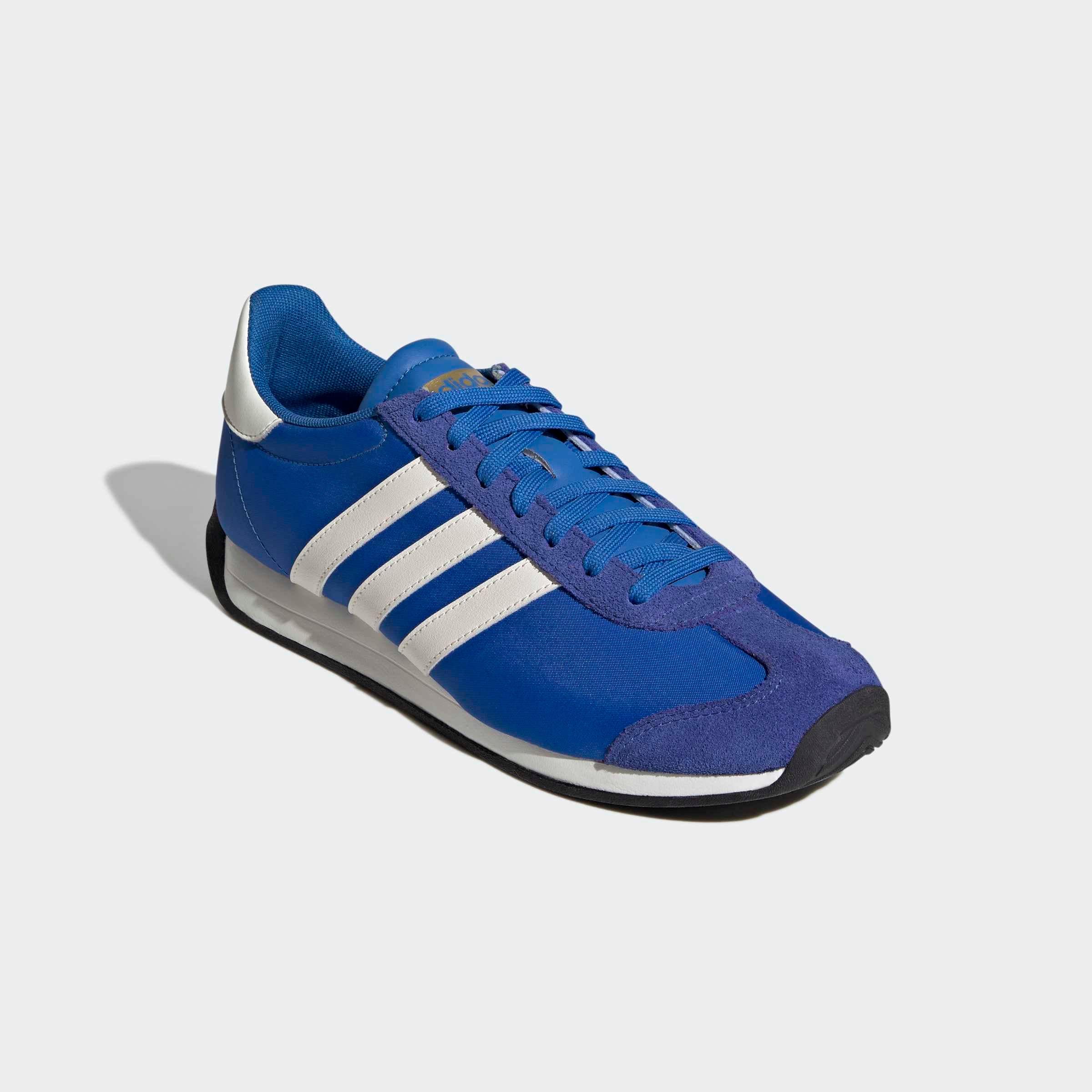 Sneaker ADIDAS SPORTSWEAR, Damen, Gr. 47, bright royal, core weiß, royal blau, Leder, Synthetik, Textil, Schuhe Sneaker