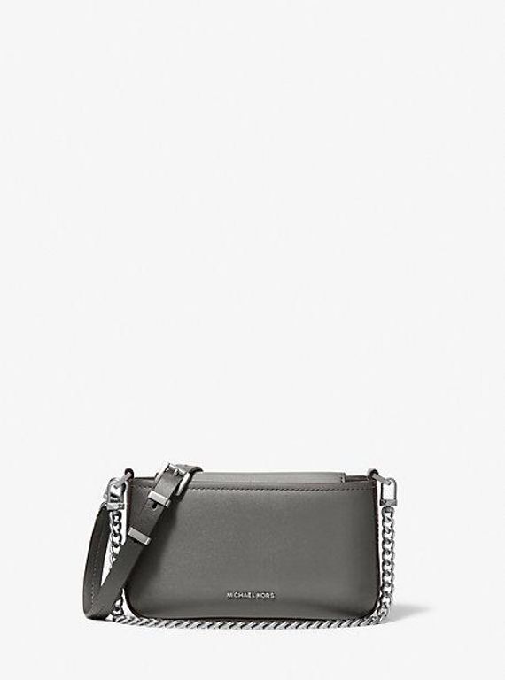 Mk Bryant Small Burnished Leather Convertible Crossbody Bag