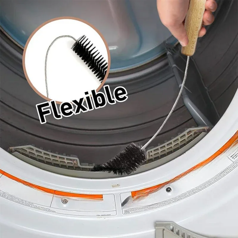 Washing machine inner cylinder cleaning brush washing machine inner wall drying machine pipeline cleaning brush