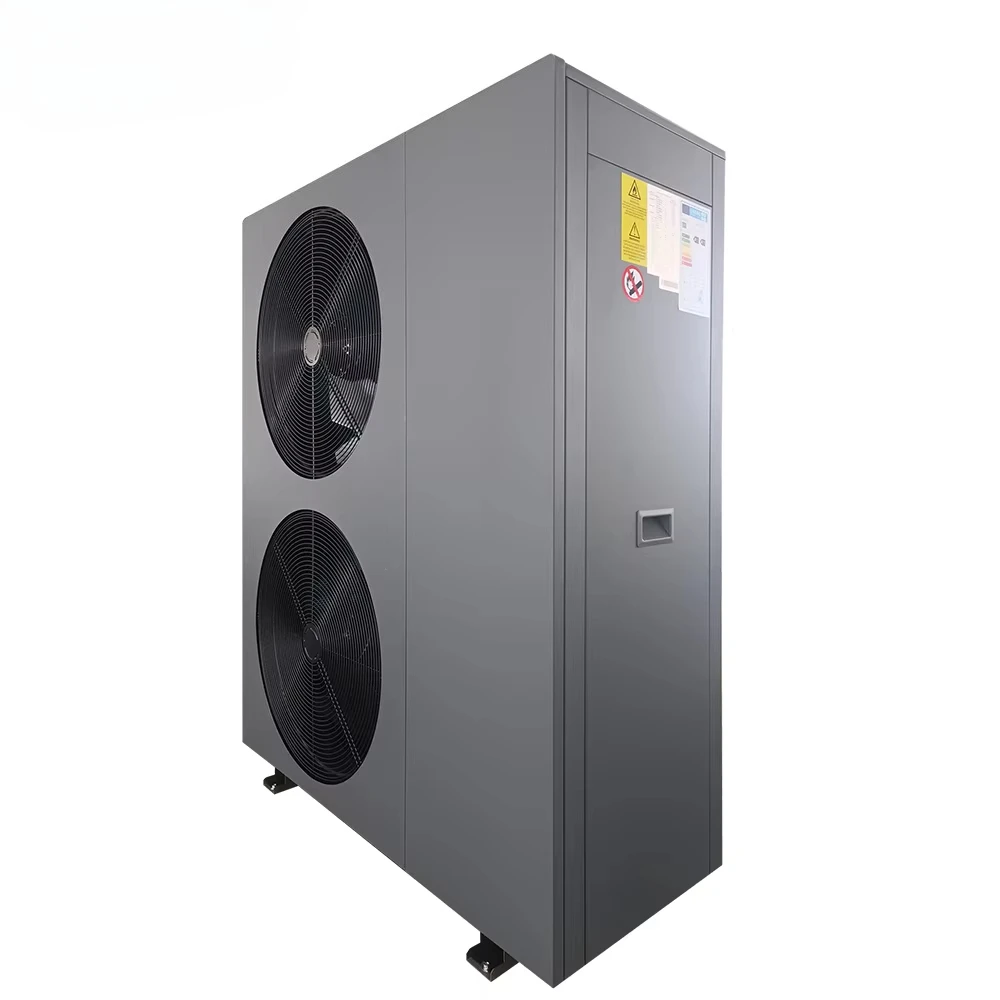 R290 Monoblock Smart Wärmepumpe Warmwasserbereiter 75C elektrisch für den Haushalt im Freien, intelligente Heizung, Kühlung, Warmwasserspeicher Image