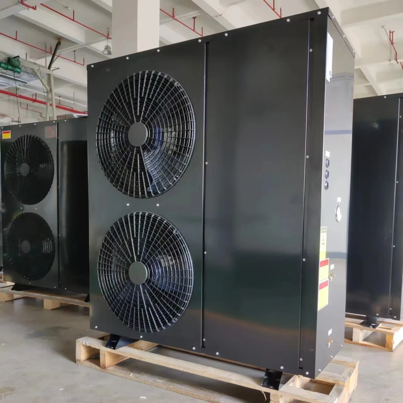 EVI Heizluft 18 kW Kanada Source DC Inverter Split Heatpump 10 kW 20 kW Tuv Home 16 kW Wasser-zu-Heizung R32 Wärmepumpe Monoblock Image