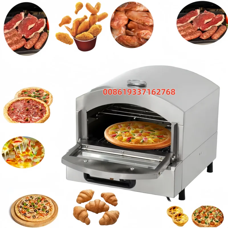 Pizzaofen Holzfeuer Hochtemperatur-Heizung Gasherd Günstige Großhandelspreise Edelstahl-Toaster & Pizzaofen Image