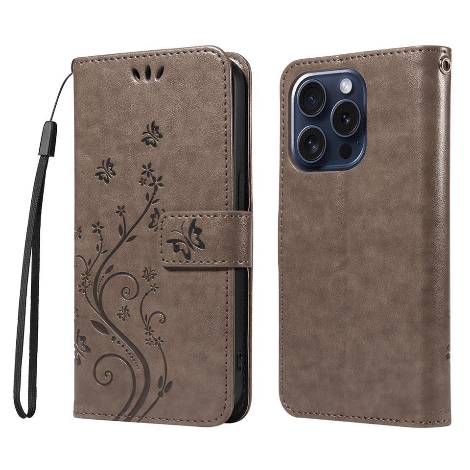 PU Leather Wallet Phone Case With Lanyard For Samsung Galaxy Flip Cover Card Holder galaxy A22 purple