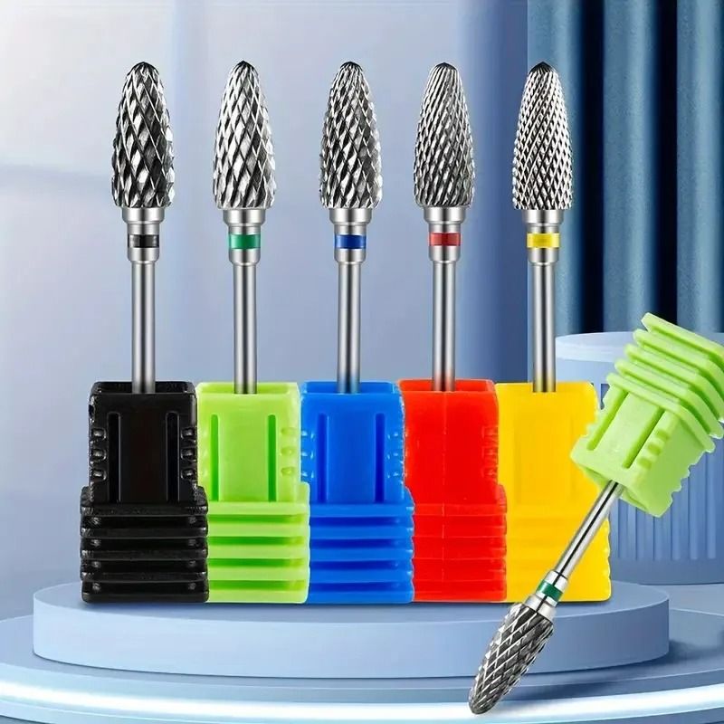 Tungsten Carbide Nail Drill Bits For Electric Manicure Tools c