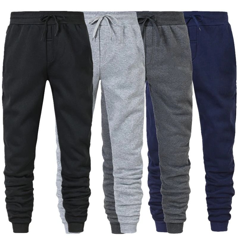 Men Casual Sports Jogger Sweatpants For Gym And Running l drak Gray