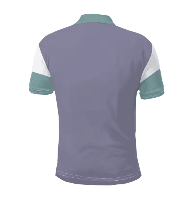 Mens Logo Print Casual Polo Shirt Short Sleeve Summer Style d s